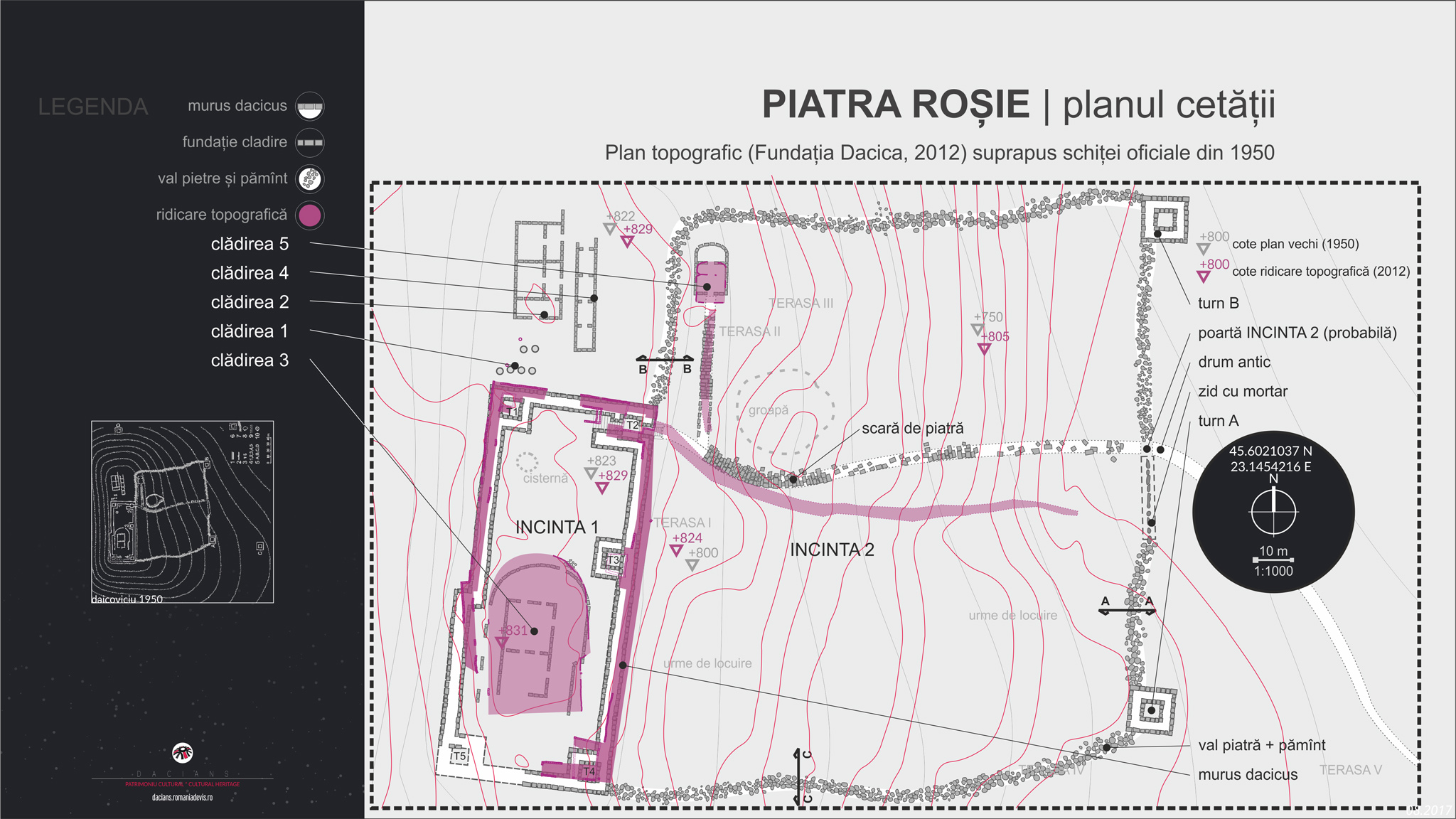 plan topografic 2012 schita 1950