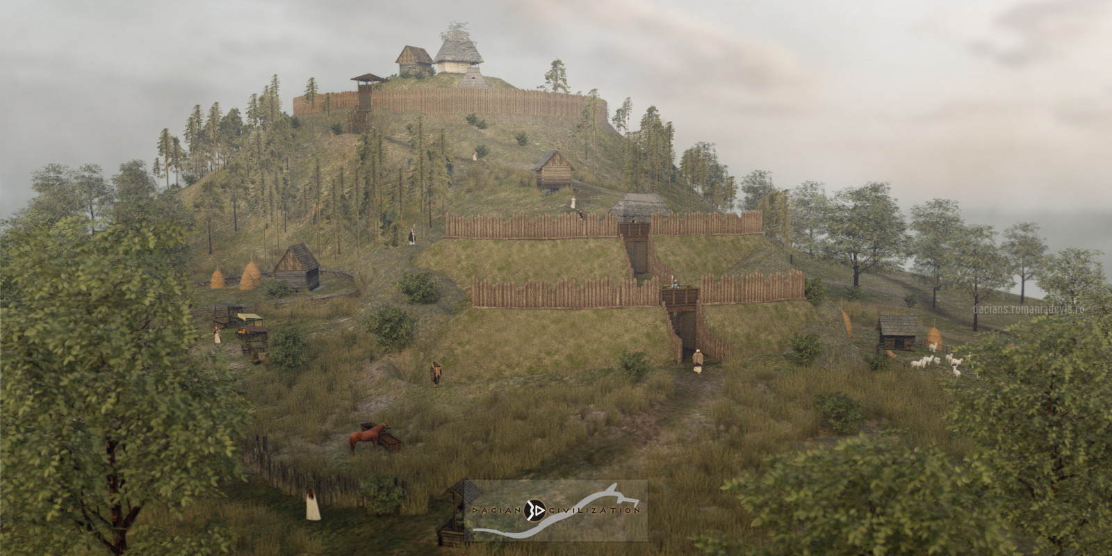 cetatea dacica dacidava
