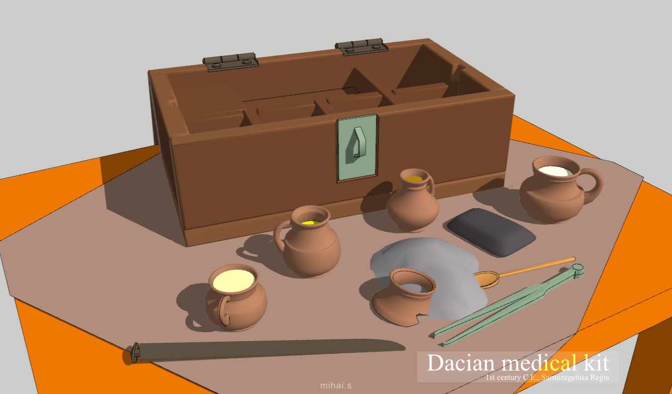 trusa medicala dacica