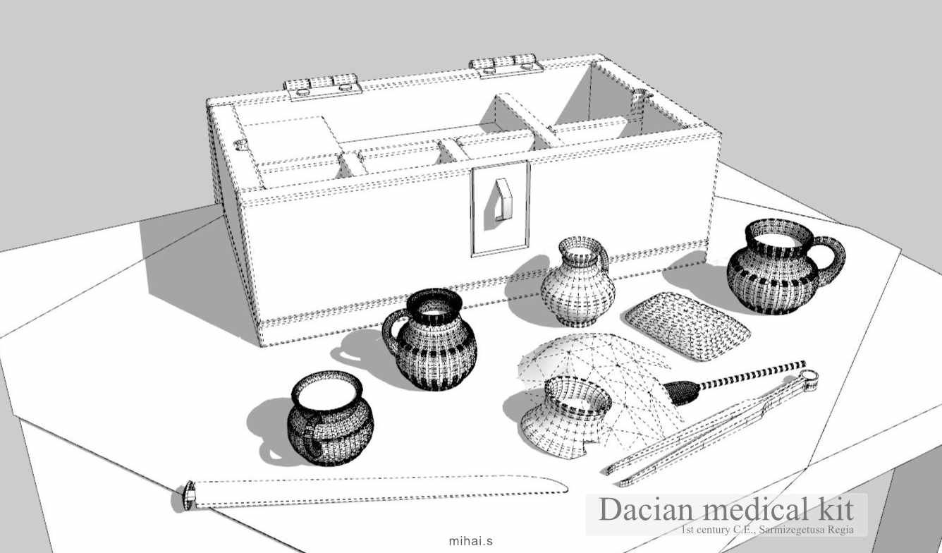 trusa medicala dacica